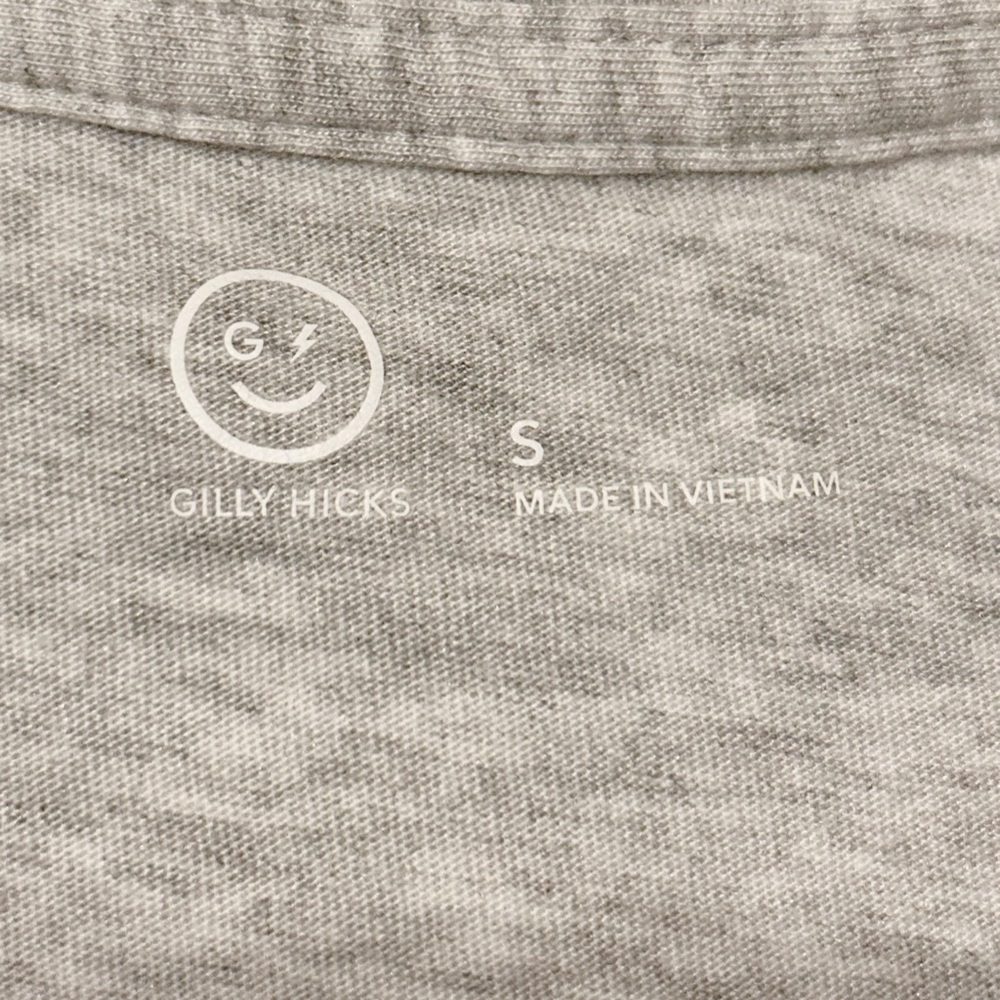 GILLY HICKS Women's Grey Short Sleeve Shirt - Picture 3 of 4